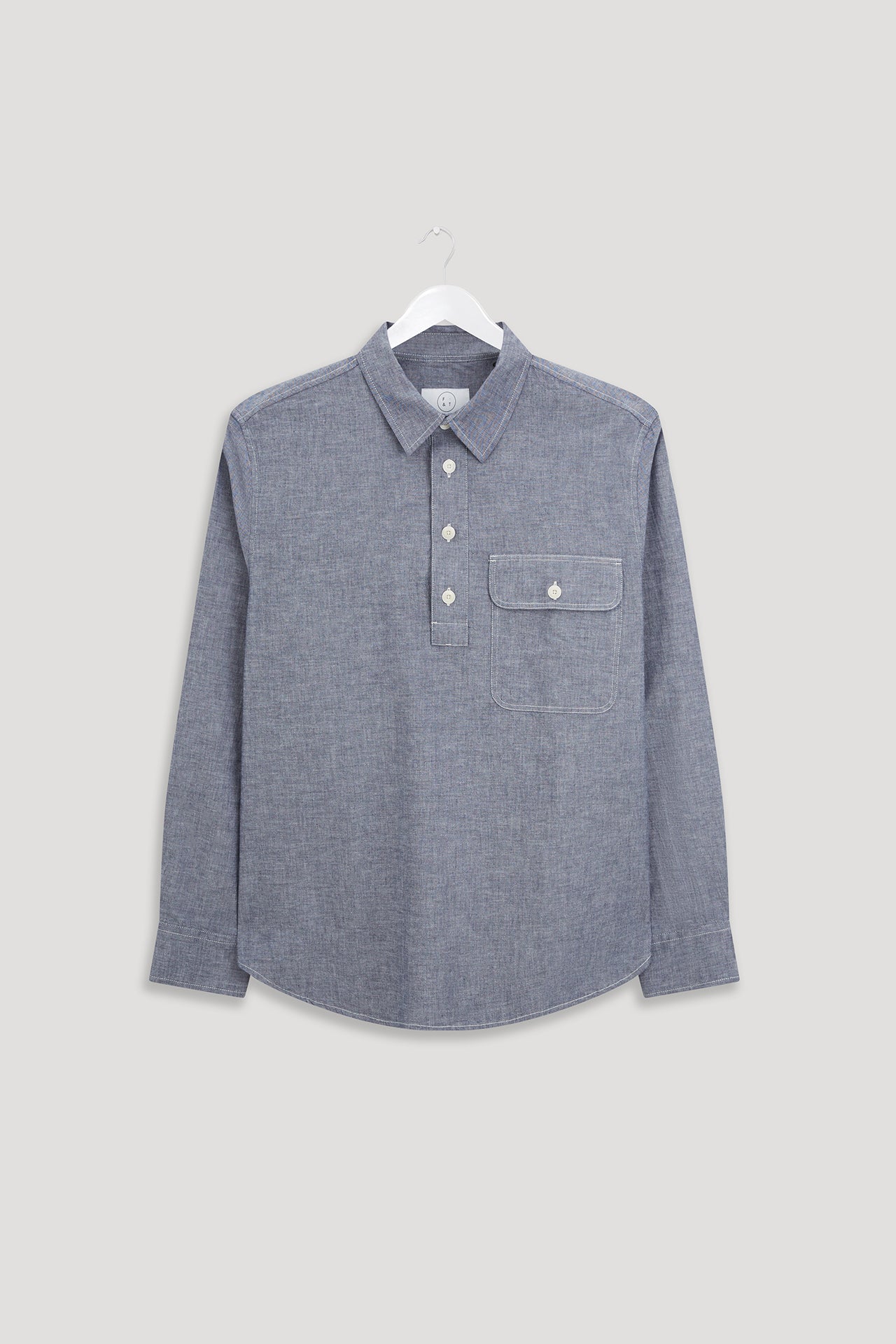 Chambray Popover Shirt