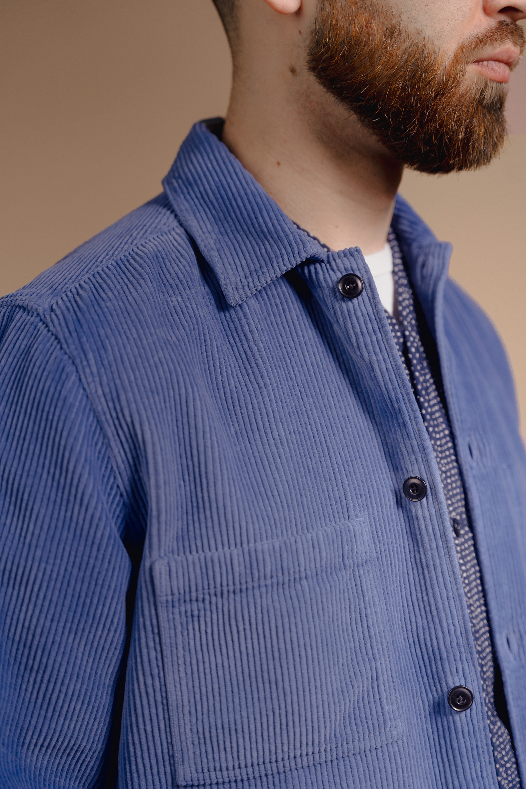 Jumbo Cord Atelier Overshirt