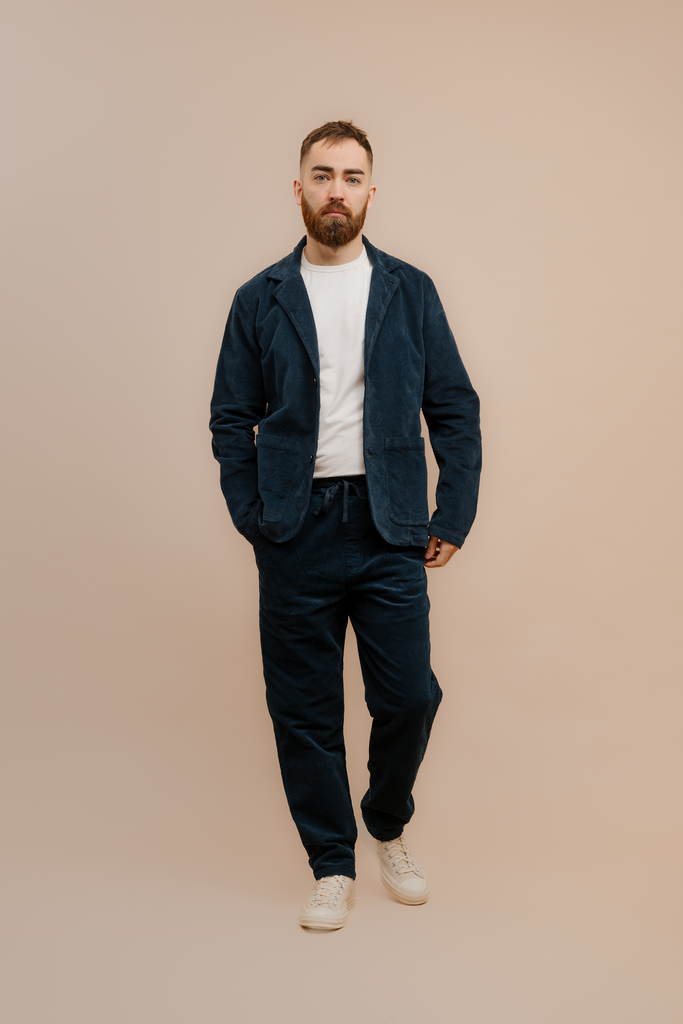 Casual blazer timeless ethical sustainable f t form thread