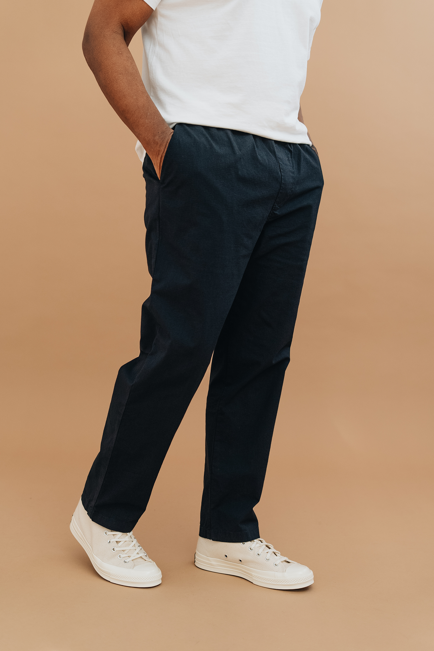 JAPAN BLUE JEANS Ripstop garment dye relaxed trousers