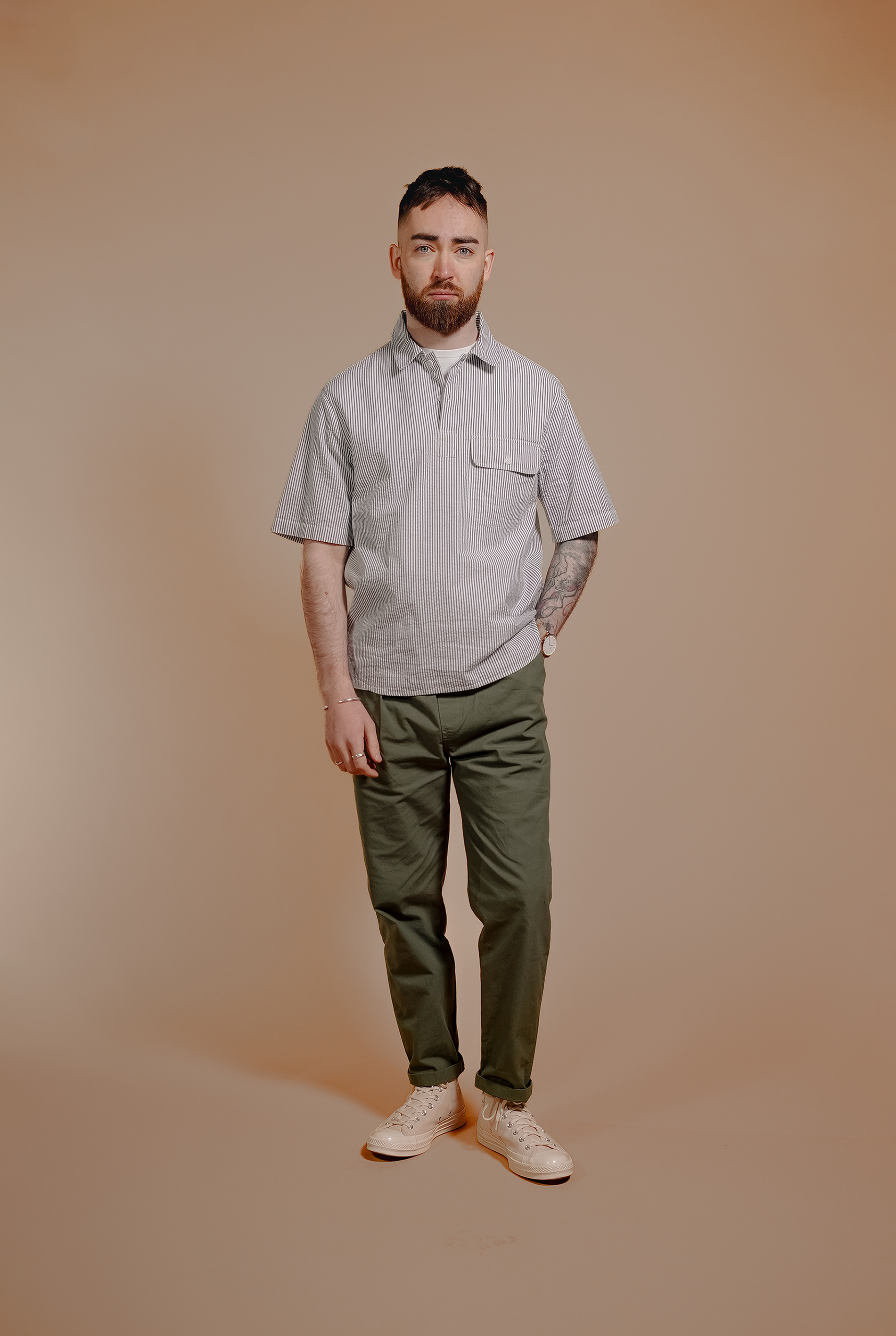 Seersucker Summer Workshirt