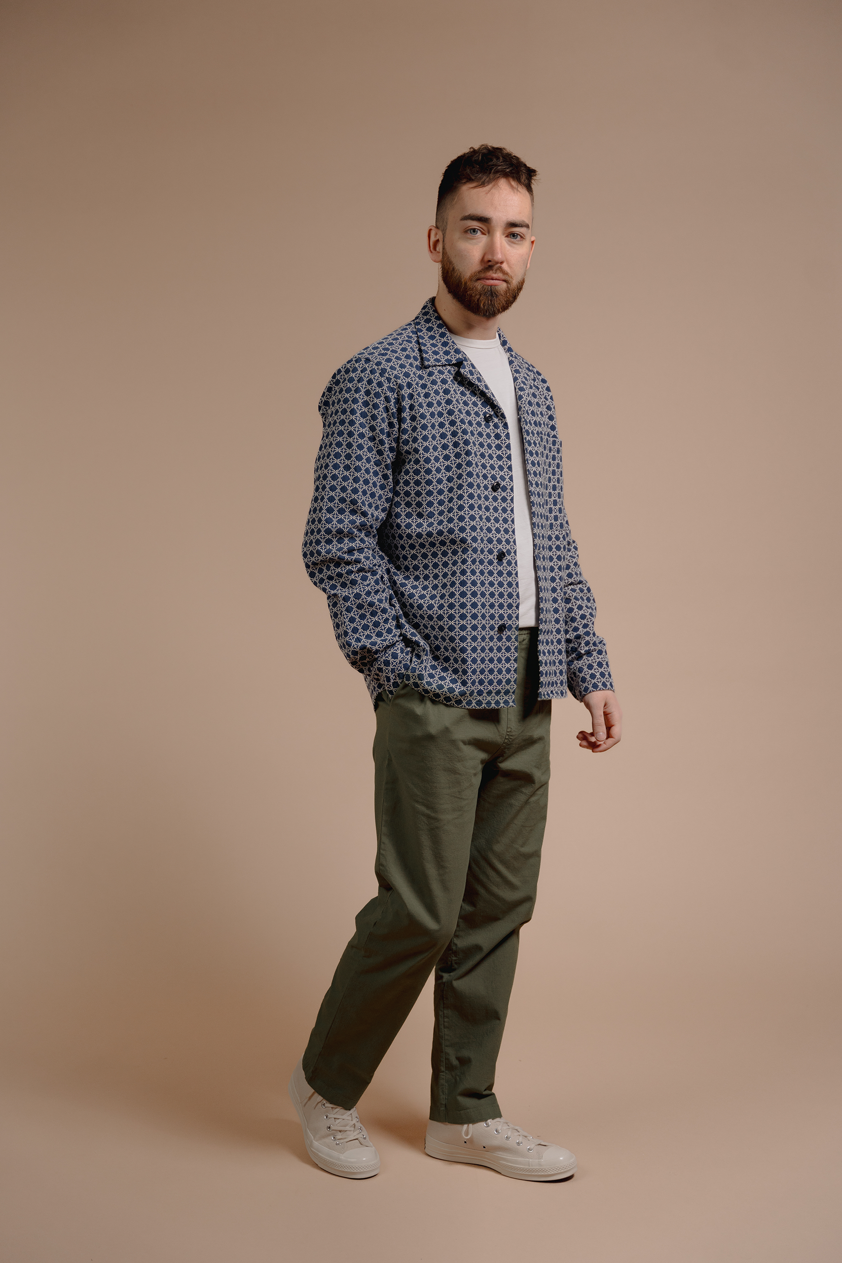 Jacquard Writers Overshirt