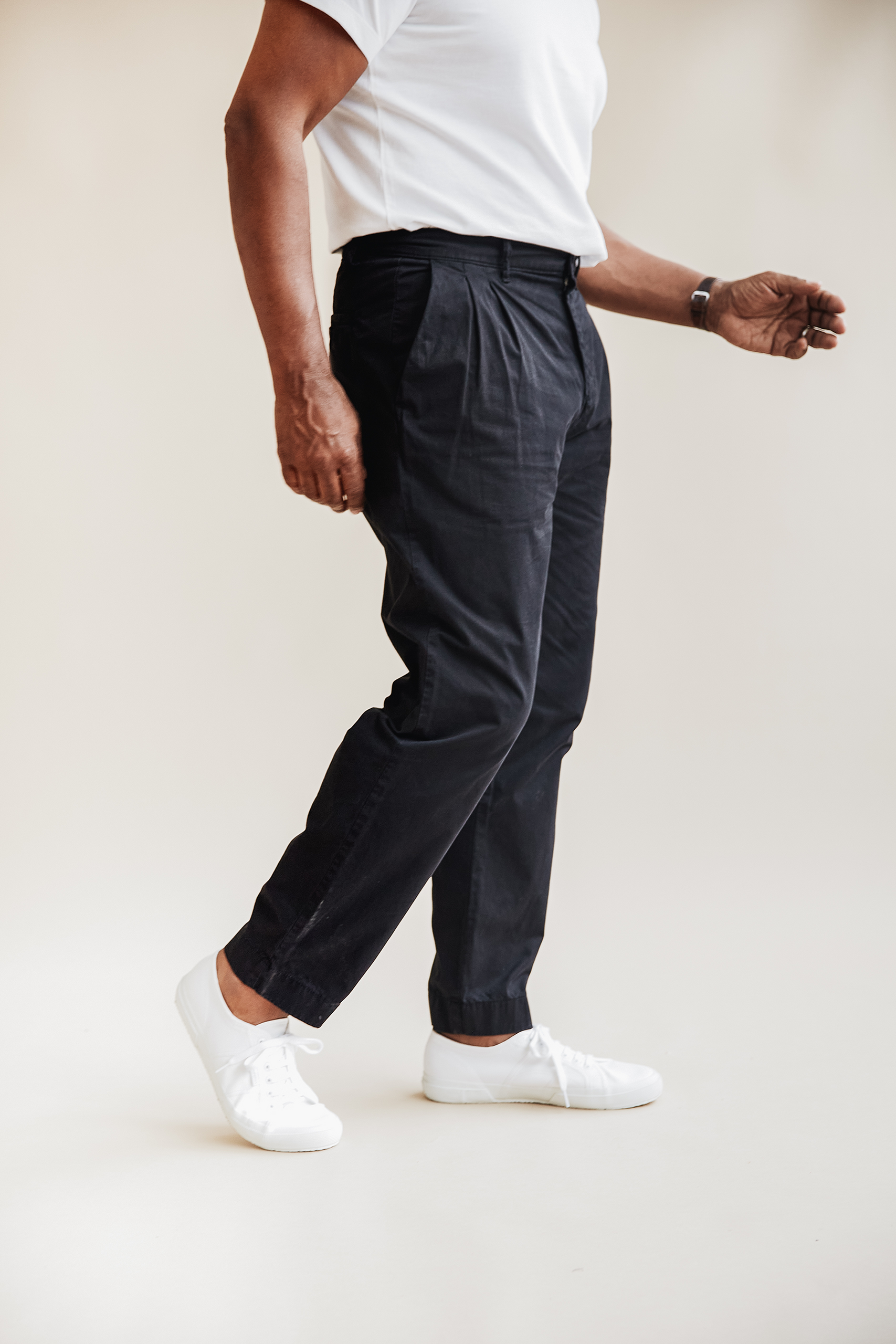 Organic Cotton Ripstop Trousers - Mens Pleated Trousers - F&T – Form&Thread