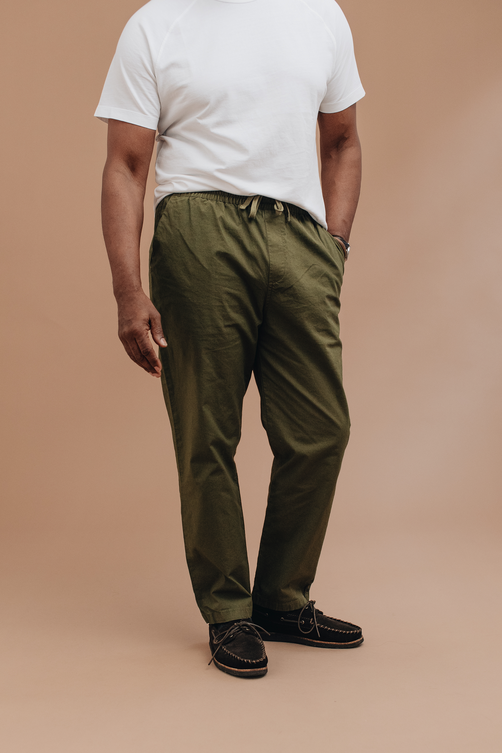 Organic Ripstop Drawstring Trouser