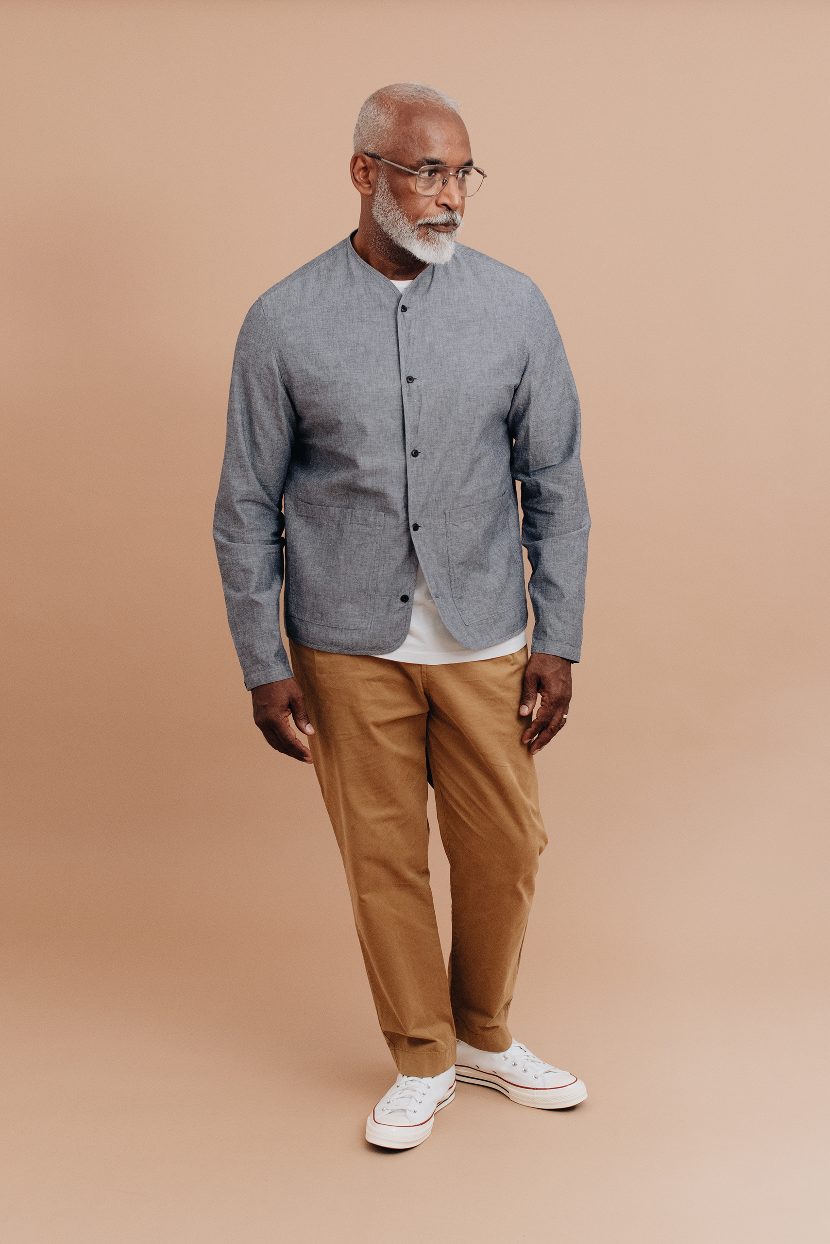 Chambray 2025 bomber jacket