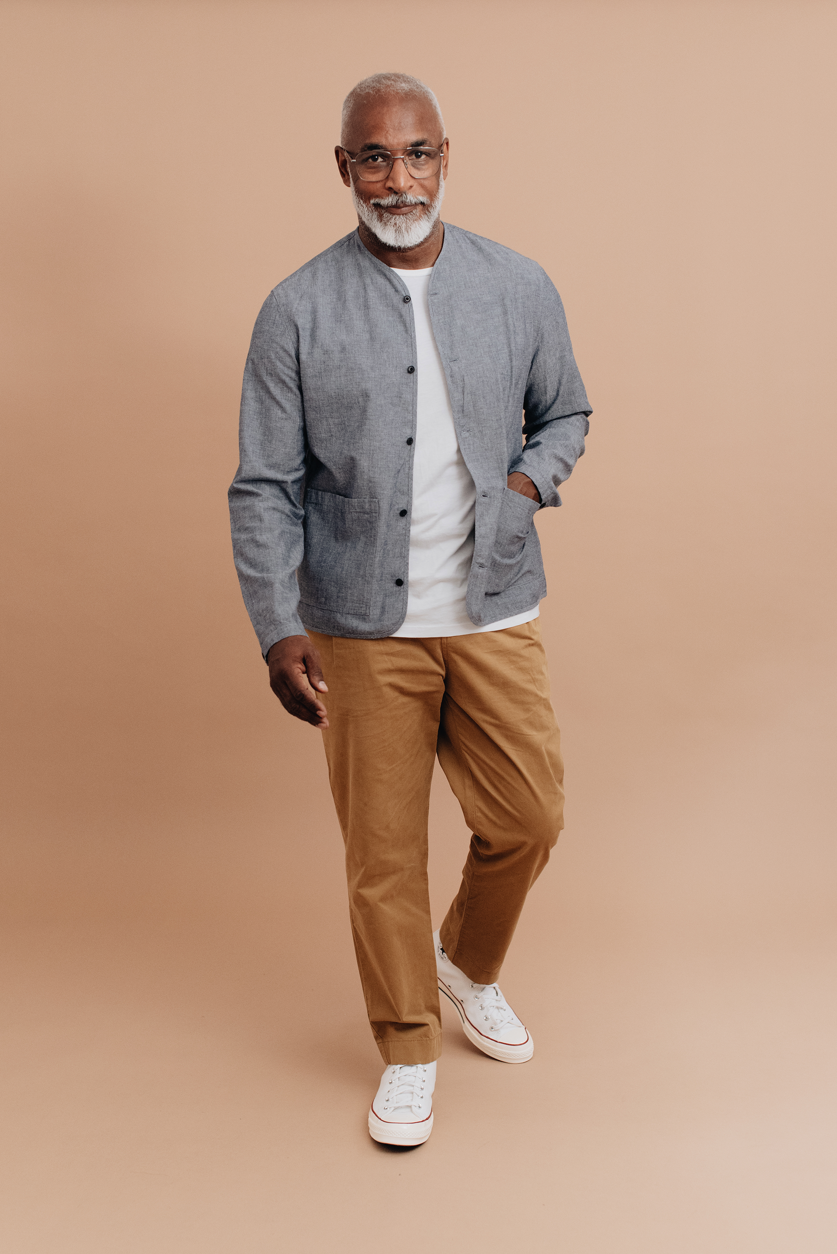 Chambray anorak 2025